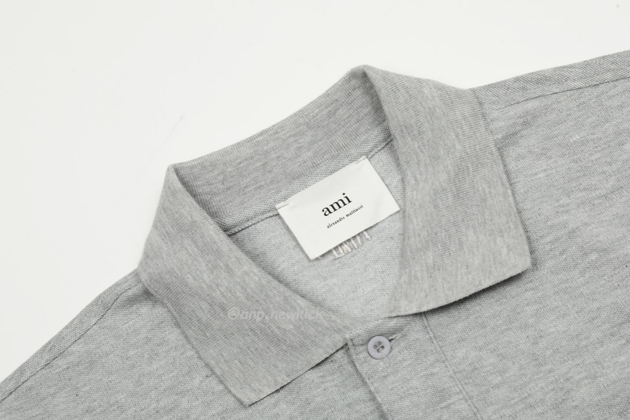 Ami Paris De Coeur Polo Shirt (14) - www.newkick.vip